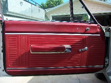 1967 Plymouth Satellite Interior View Of Drivers Door